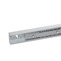 GN 2404 Telescopic Linear Slide with Partial Extension